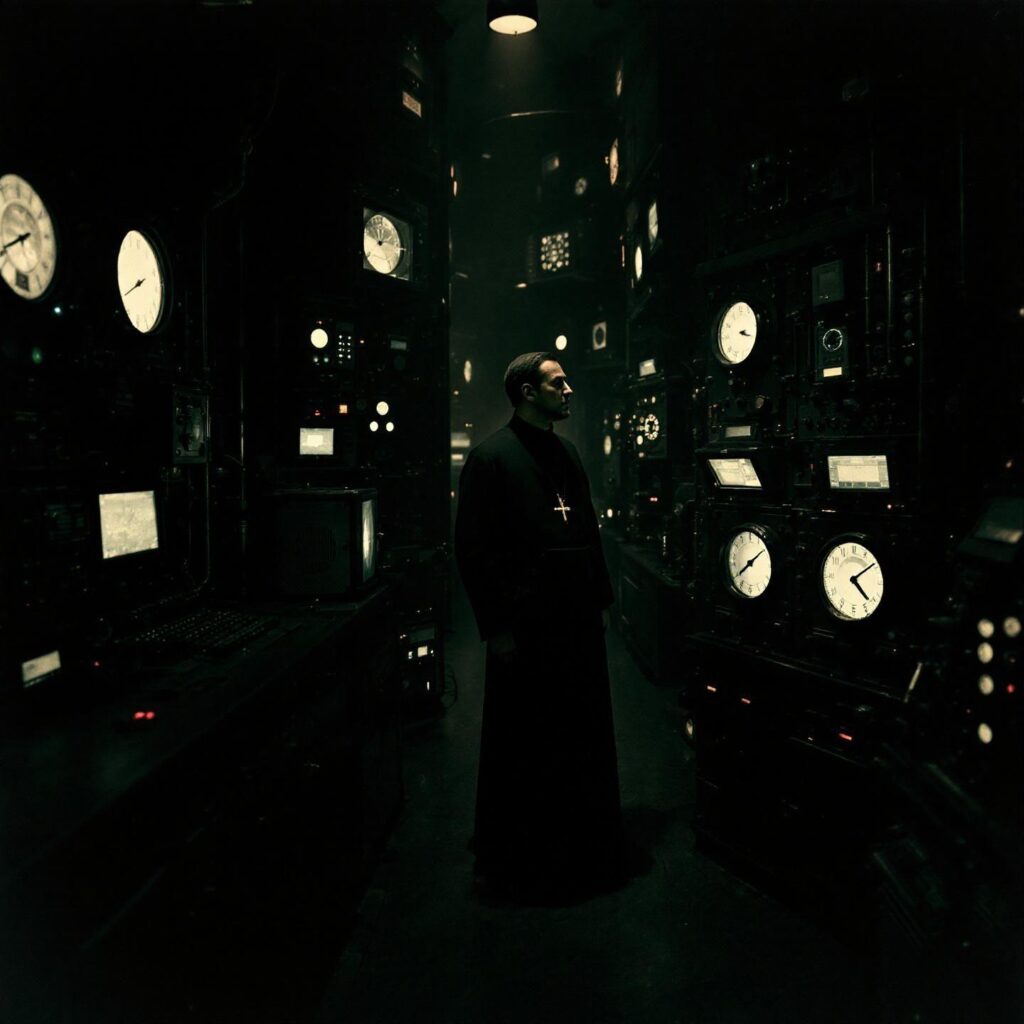 Father Pellegrino Maria Ernetti, Benedictine monk and alleged inventor of the Chronovisor device