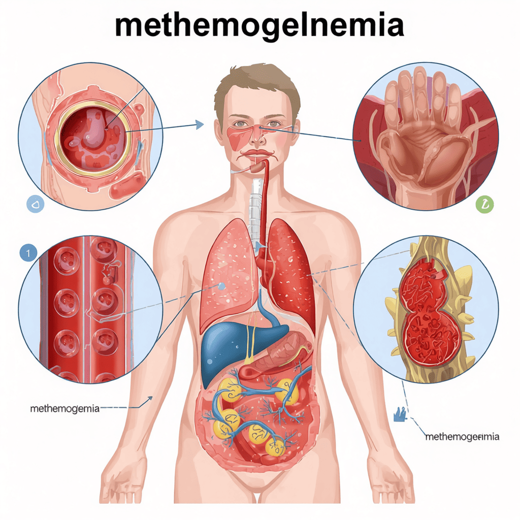methemoglobinemia is the reason for the Blue People of Kentucky
